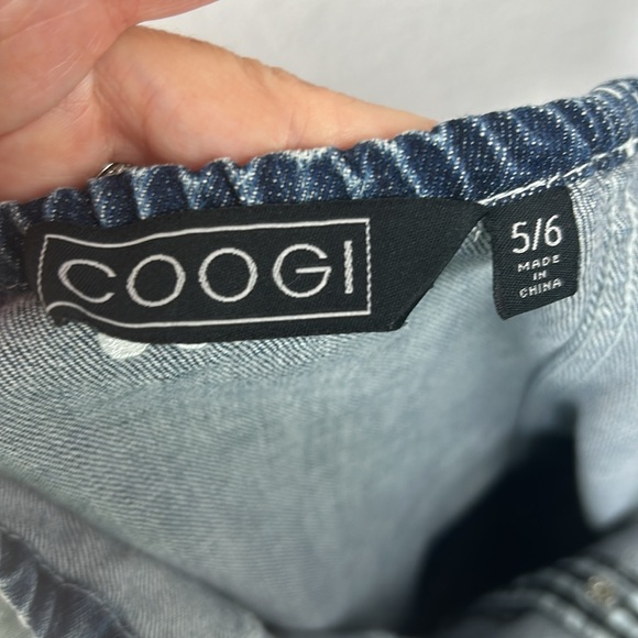 Coogi Y2K Jumpsuit Overalls Halter Neck Backless Women Size 5/6 - Picture 9 of 10